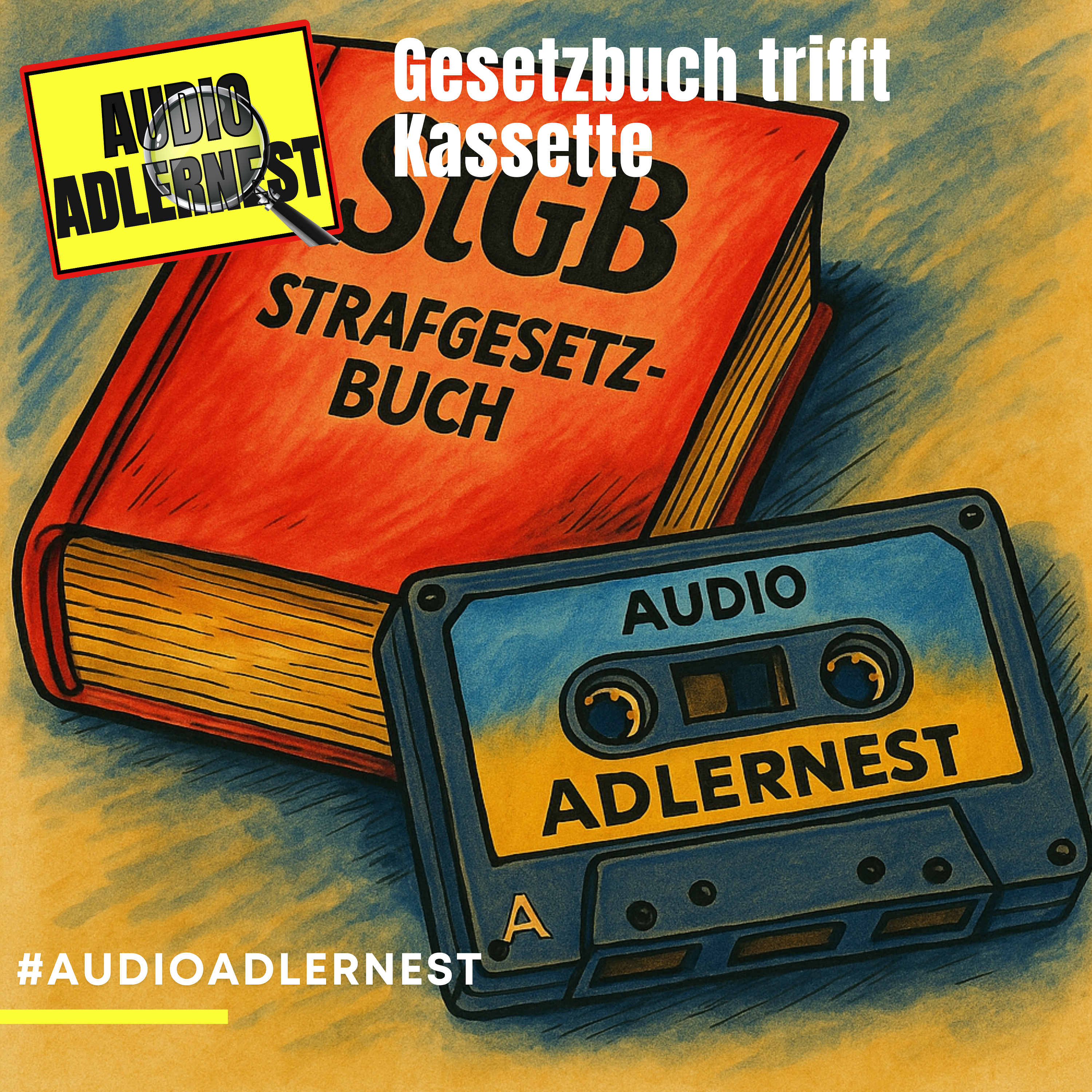 Gesetzbuch trifft Kassette I - TKKG Fälle aus der Sicht eines Anwalts - Audio Adlernest (#097) Gesetzbuch trifft Kassette I - TKKG Fälle aus der Sicht eines Anwalts - Audio Adlernest (#097)