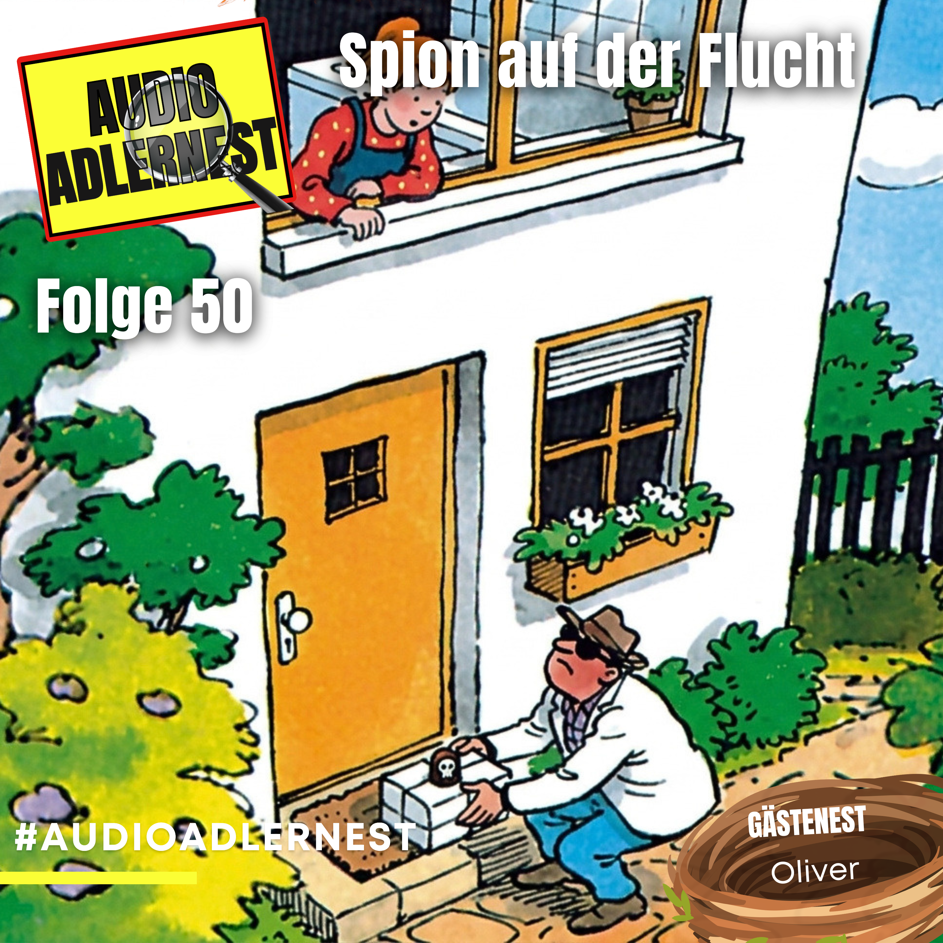 Spion auf der Flucht - TKKG Folge 50 - Audio Adlernest (#142)