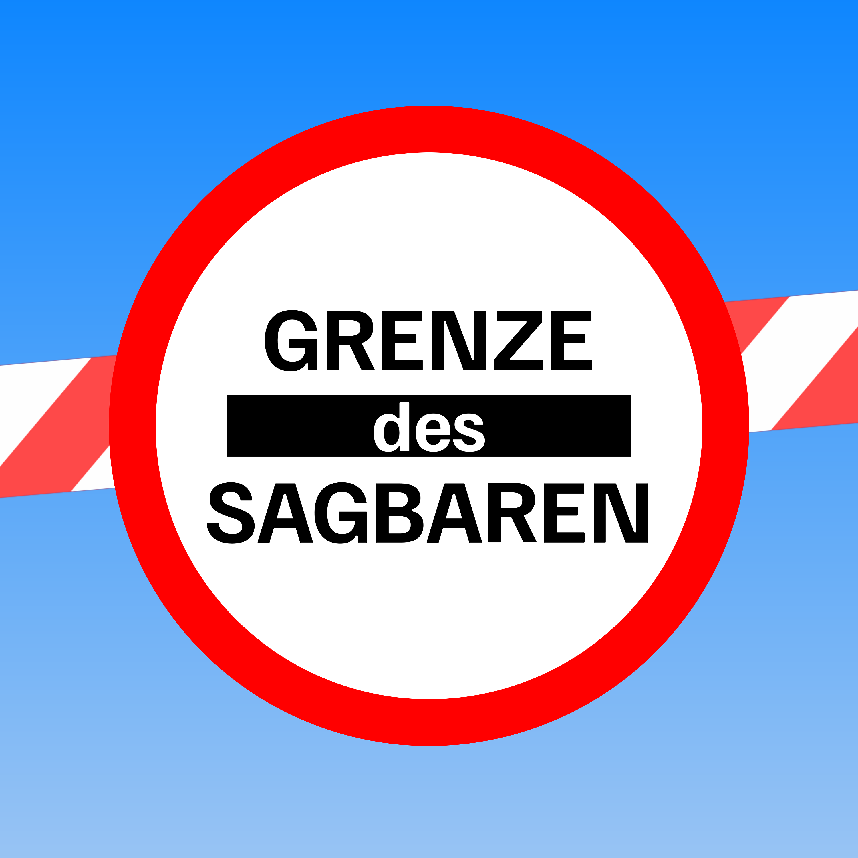 Grenze des Sagbaren