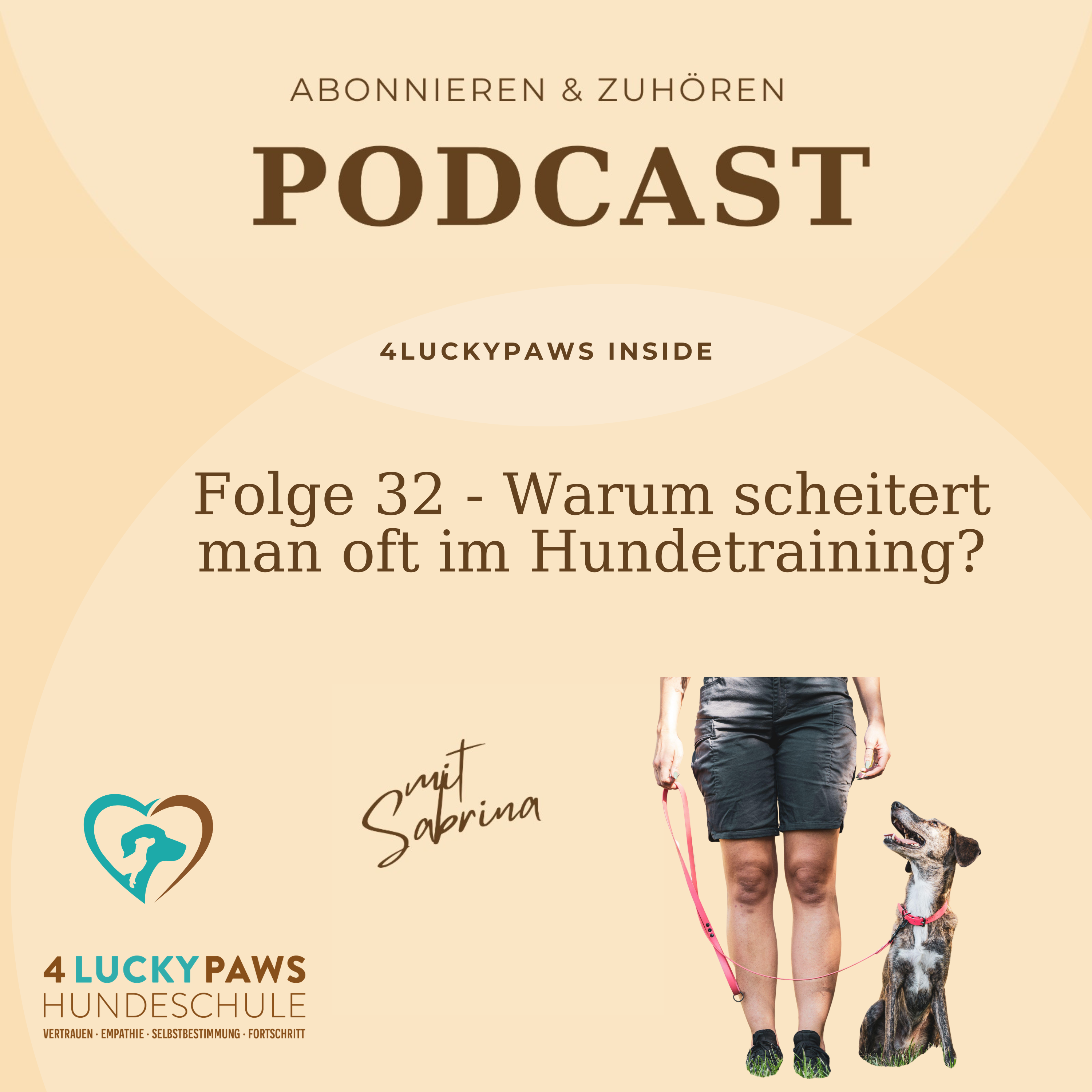 Folge 32 - Warum scheitert man oft im Hundetraining? episode artwork