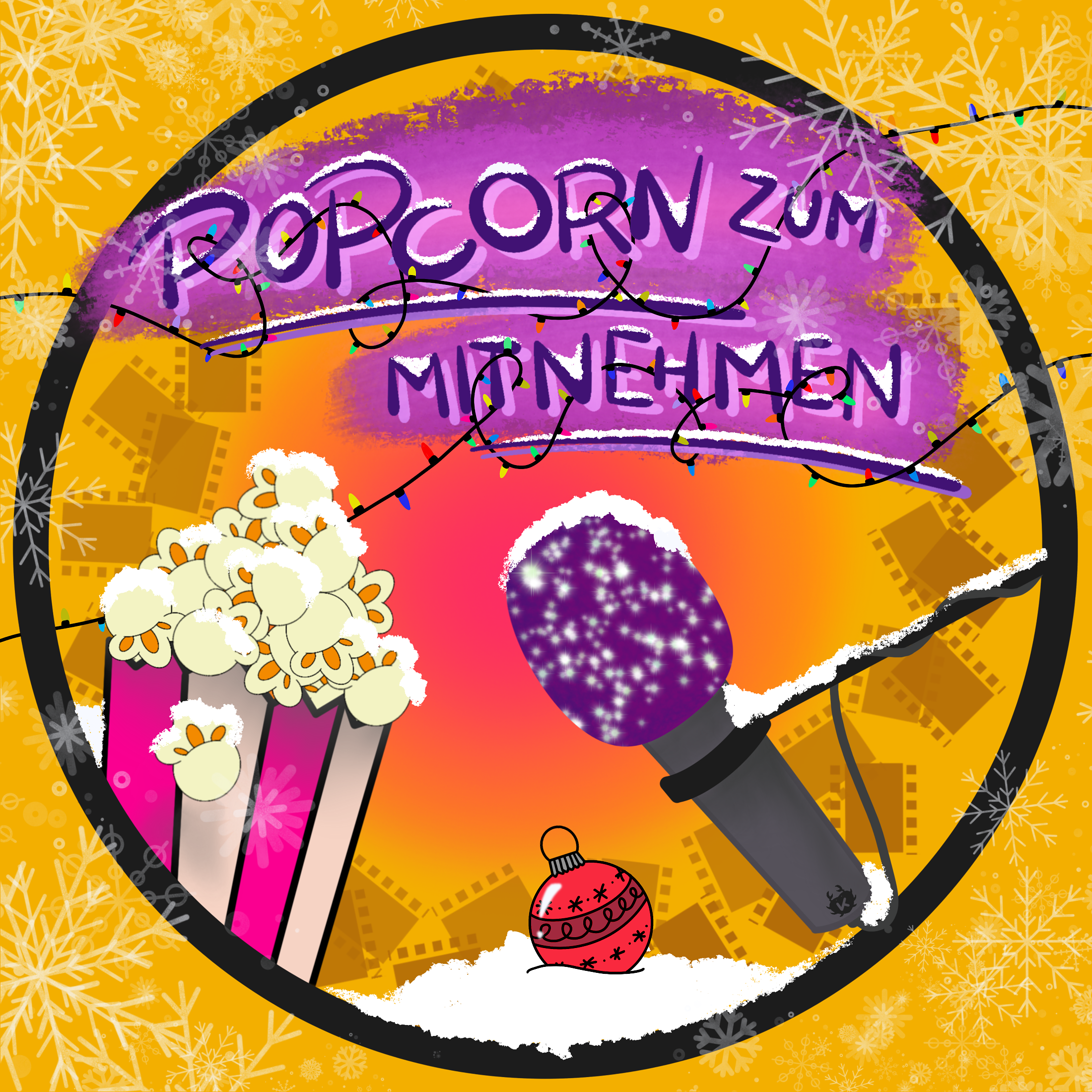 Popcorn zum Mitnehmen
