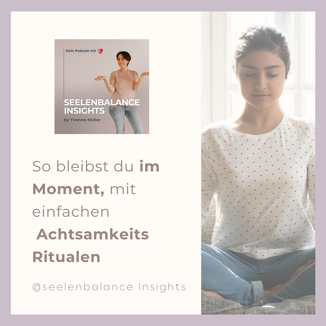 So bleibst du im Moment, mit einfachen Achtsamkeitsritualen episode artwork