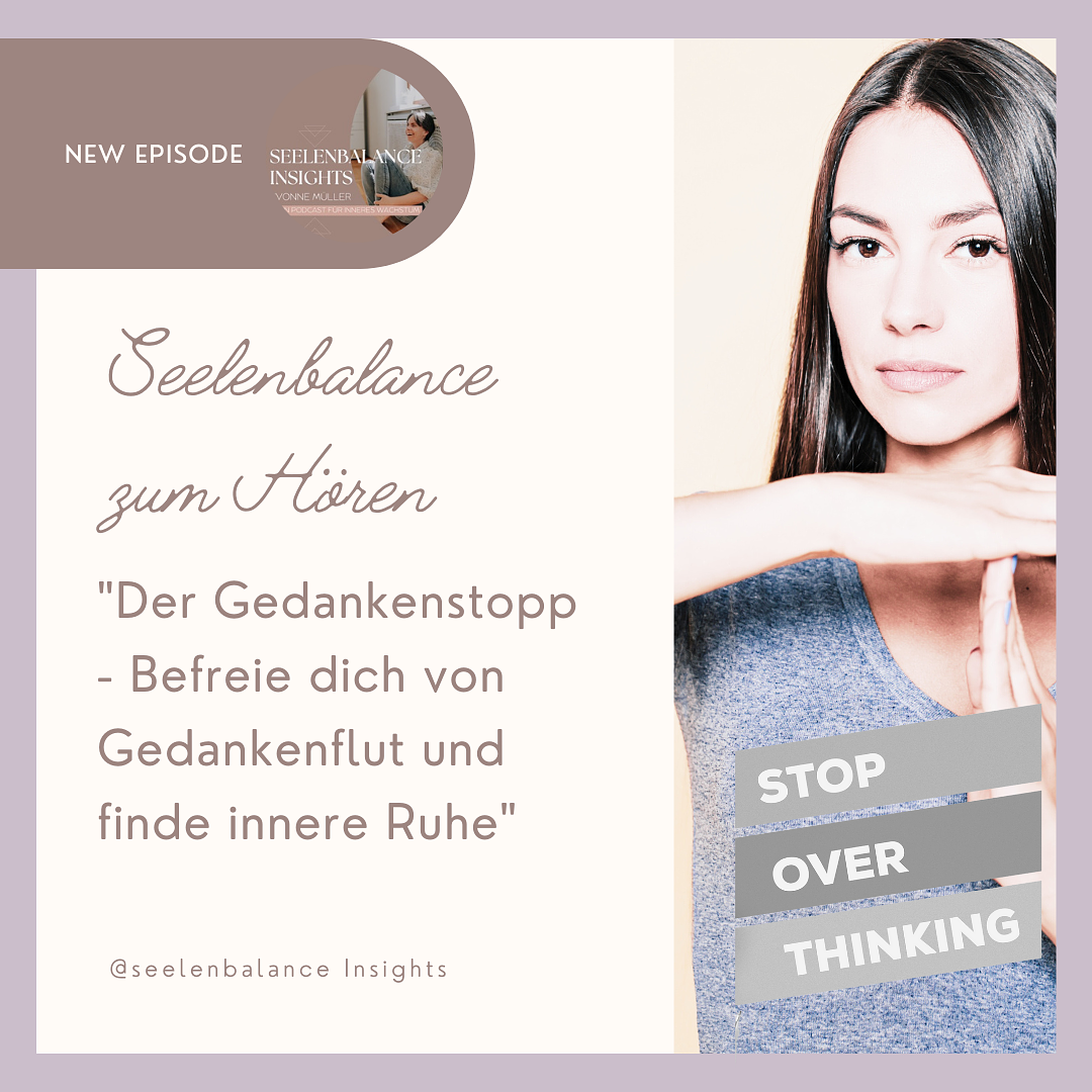 "Der Gedankenstopp - Befreie dich von Gedankenflut und finde innere Ruhe" episode artwork