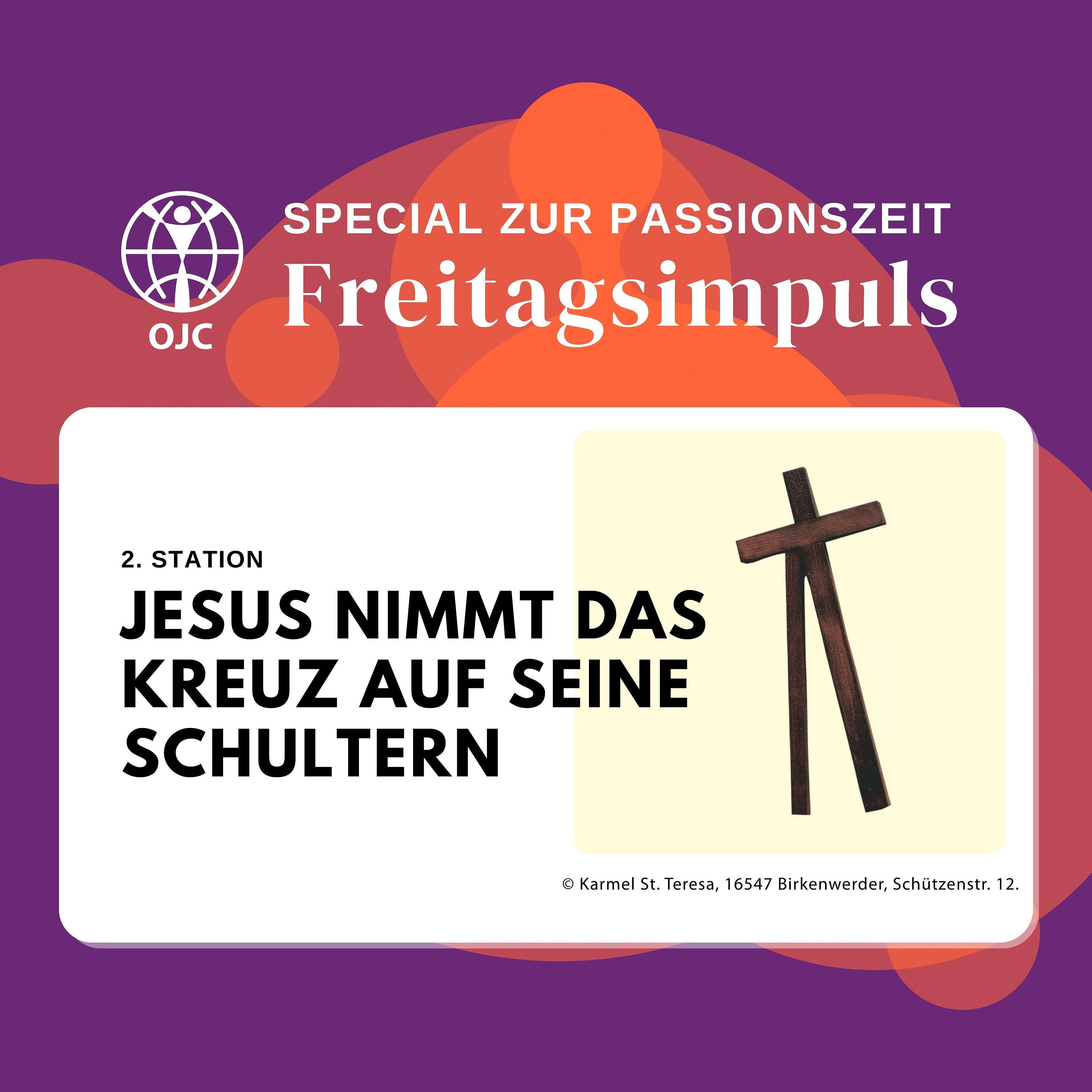 Jesus nimmt das Kreuz auf seine Schultern – Hartmut Gießler episode artwork
