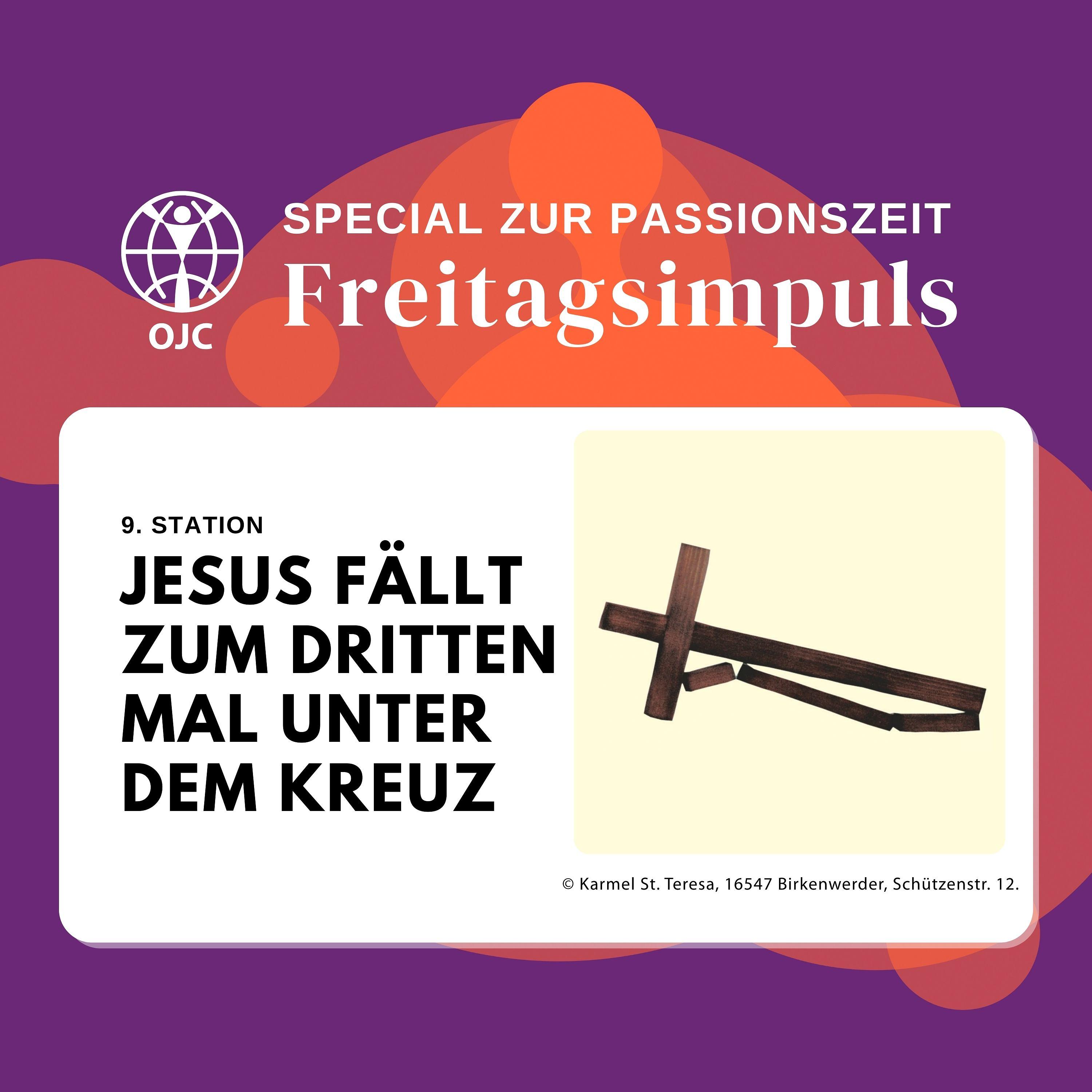 Jesus fällt zum dritten Mal unter dem Kreuz – Bernhard Frassine episode artwork