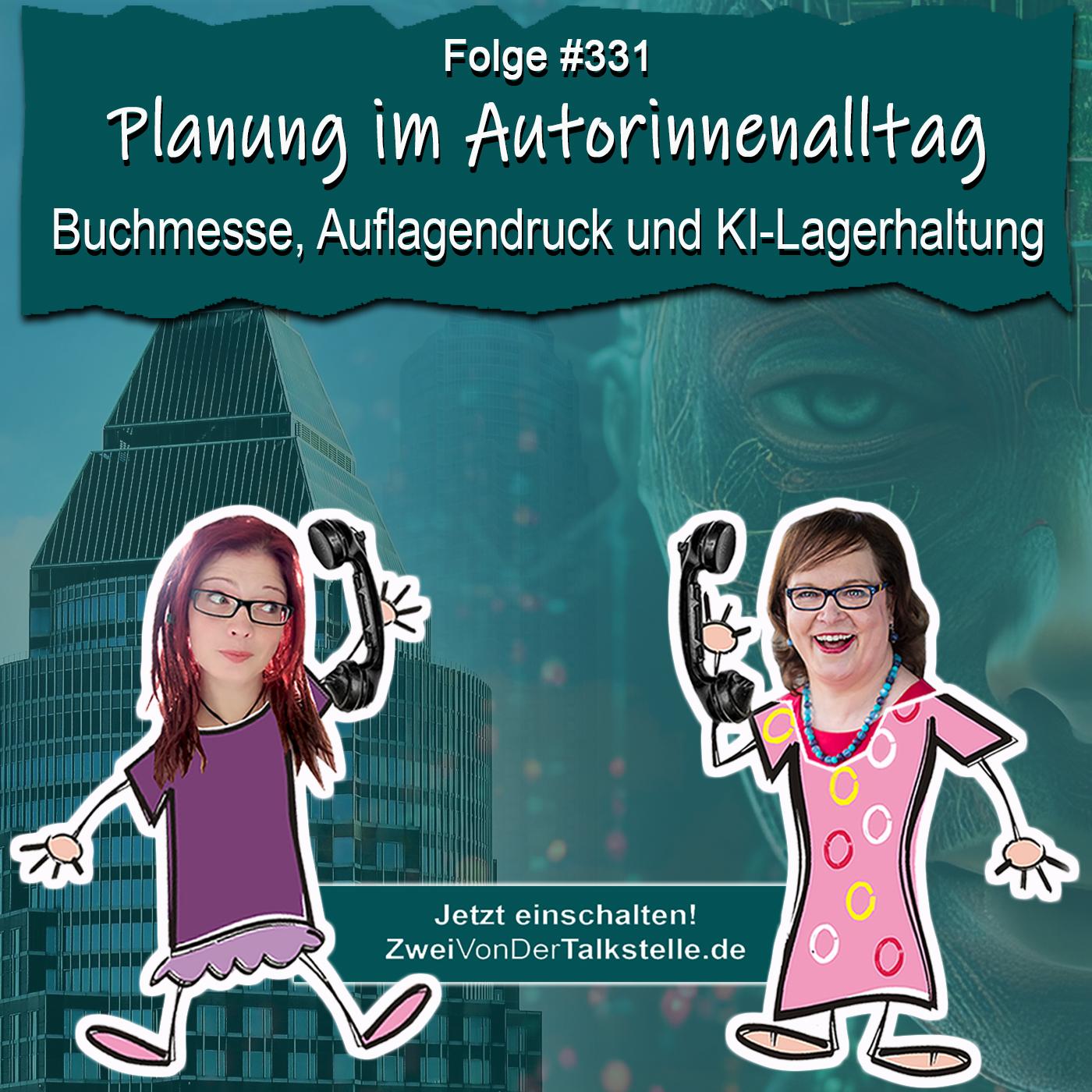 Planung im Autorinnenalltag: Buchmesse, Auflagendruck und KI-Lagerhaltung