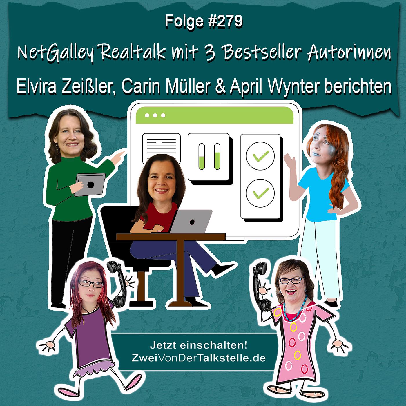 Die Zwei von der Talkstelle - Autorinnen über Schreiben und Verlegen