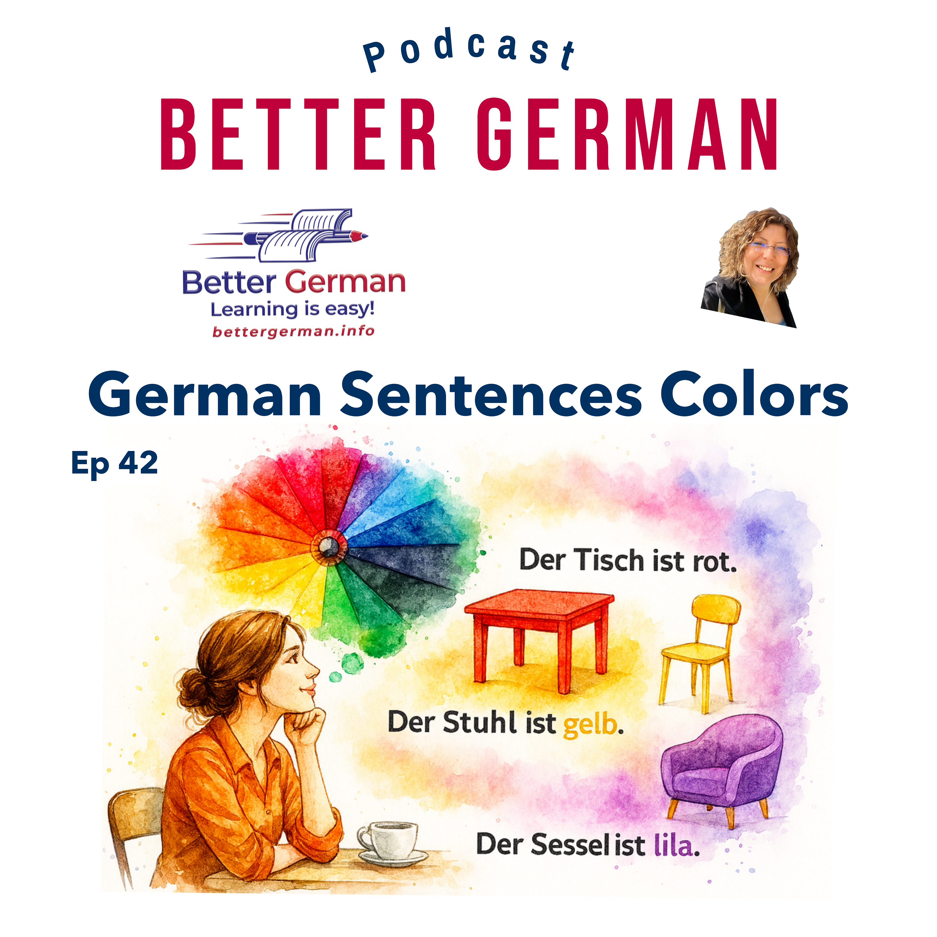 42 Improve Your German with Simple Sentences Using Colors