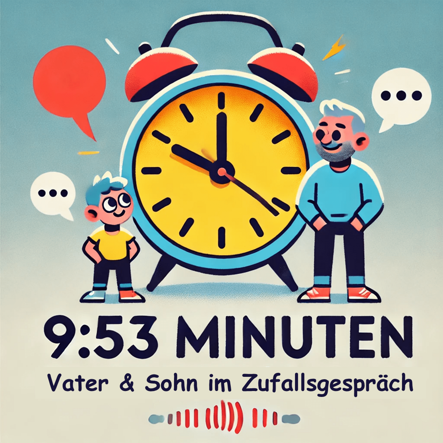 9:53 - Vater und Sohn im Zufallsgespräch