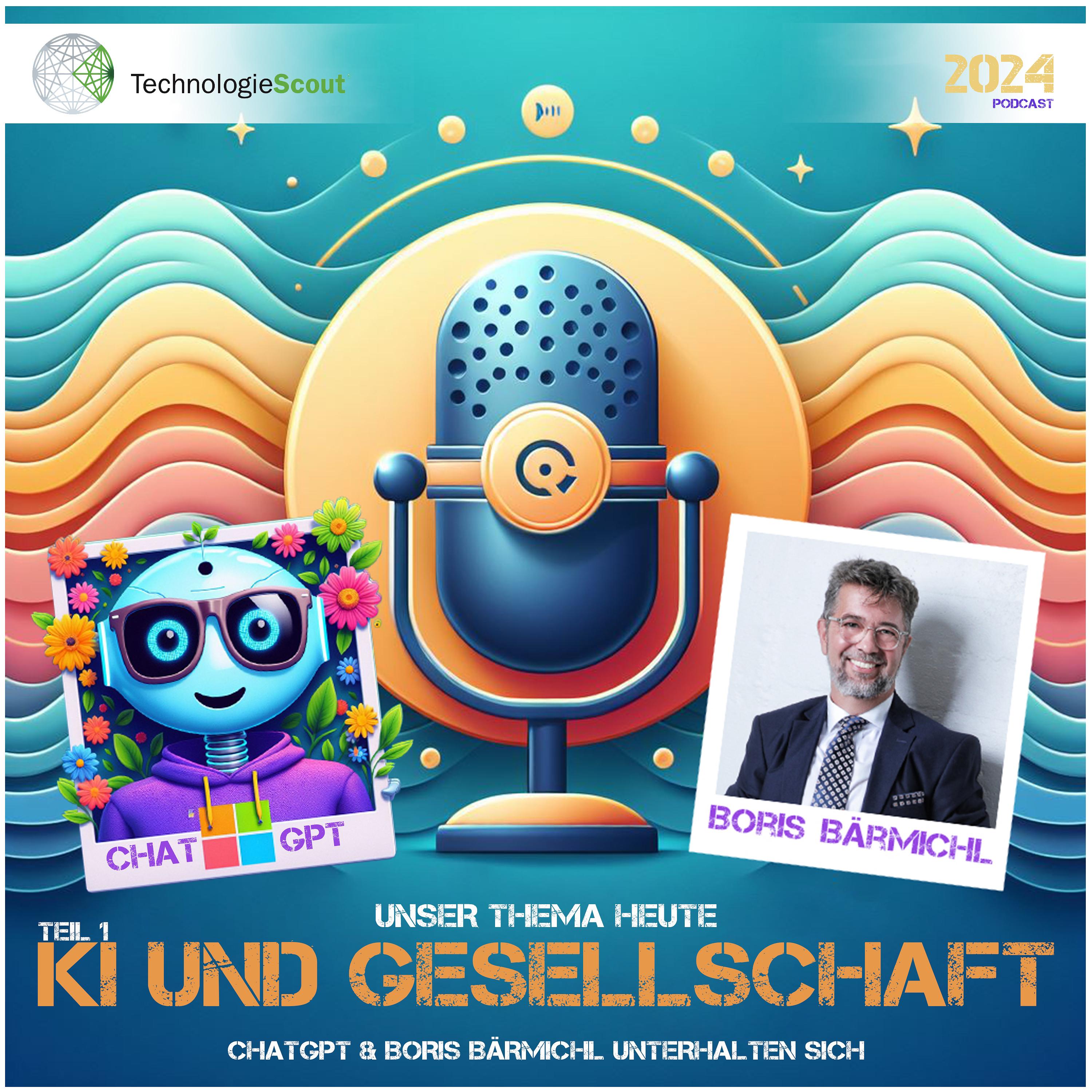 Das Thema "KI und die Gesellschaft - Teil 1" episode artwork