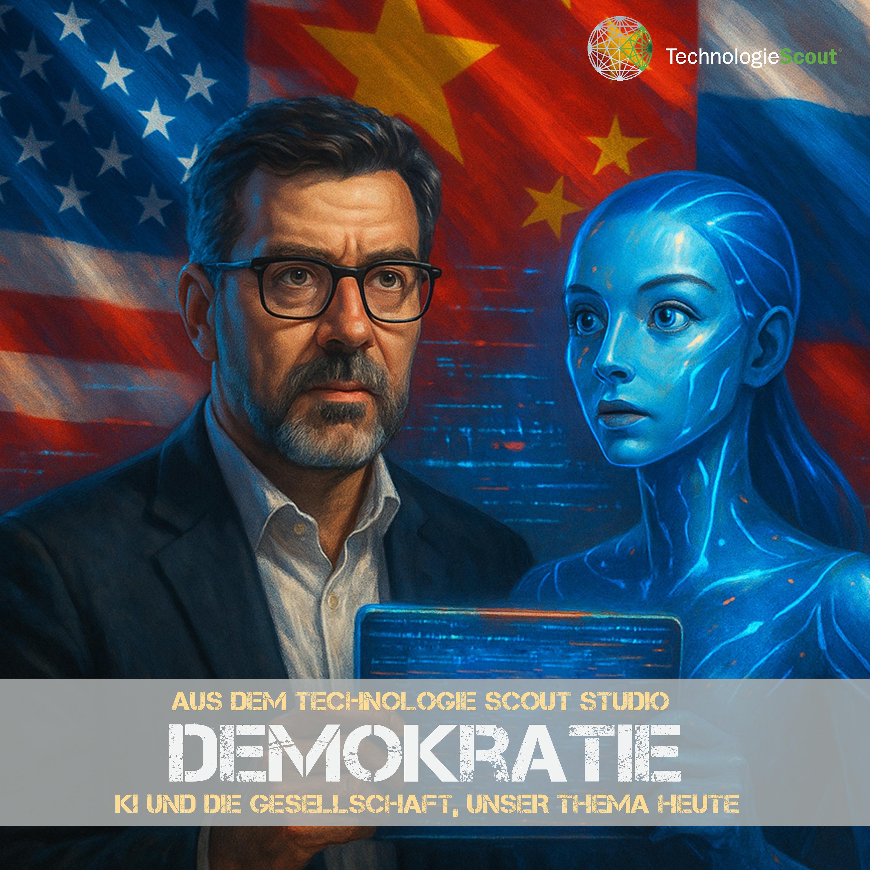 Unser Thema: "KI und die Gesellschaft - Demokratie und Fake News" episode artwork