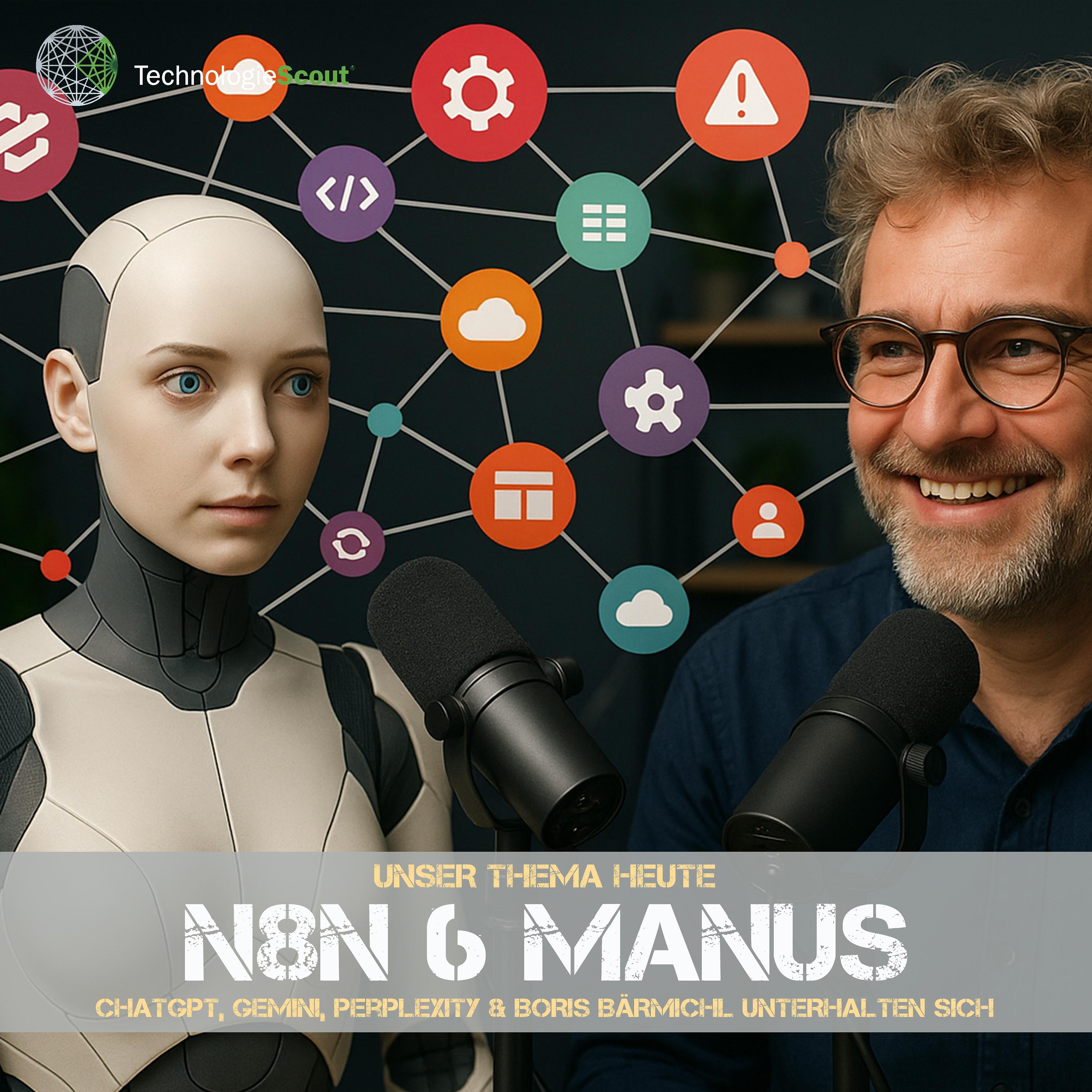 Unser Thema: "N8N und MANUS - was ist das?" episode artwork