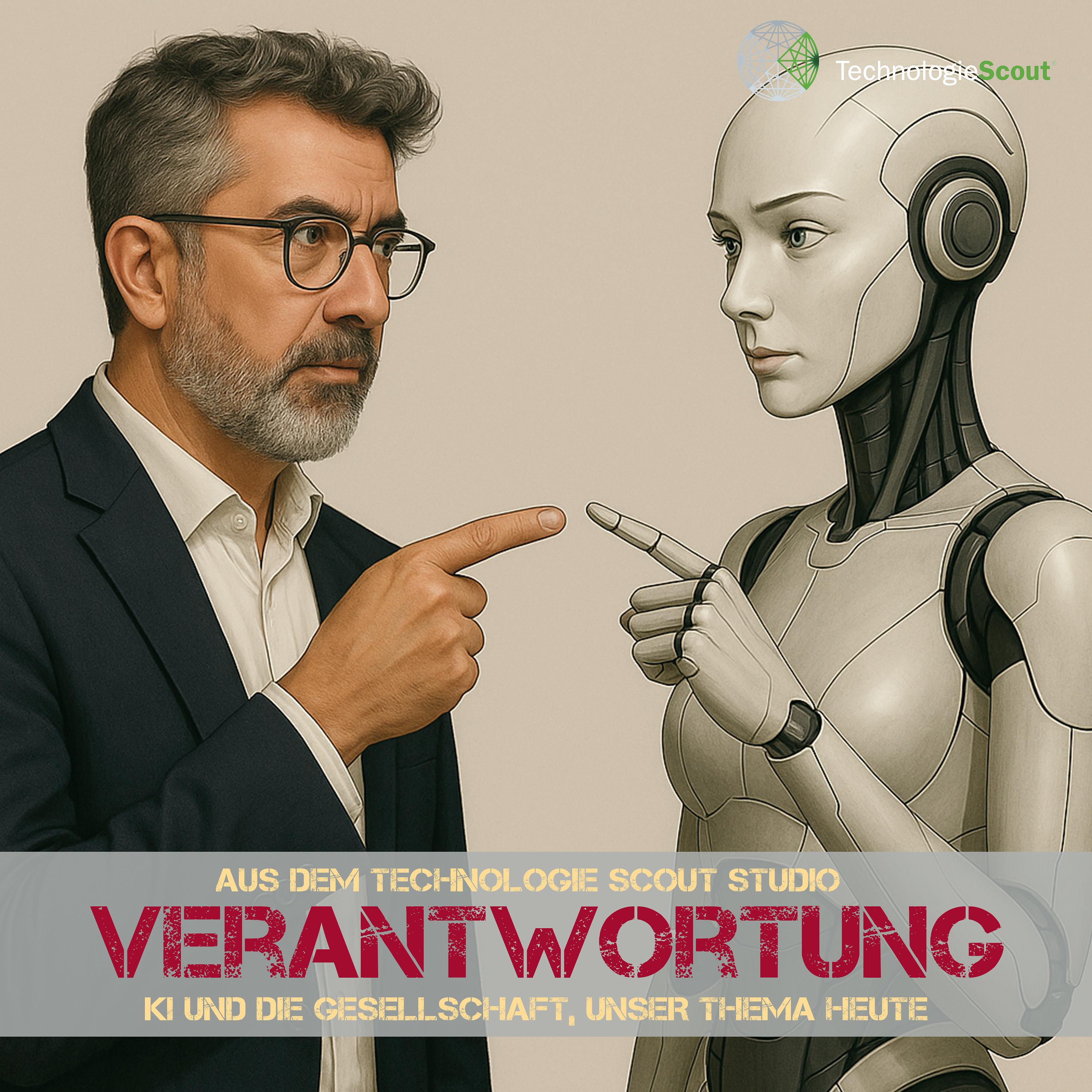 Unser Thema: "KI und die Gesellschaft - Vertrauen, Verantwortung" episode artwork