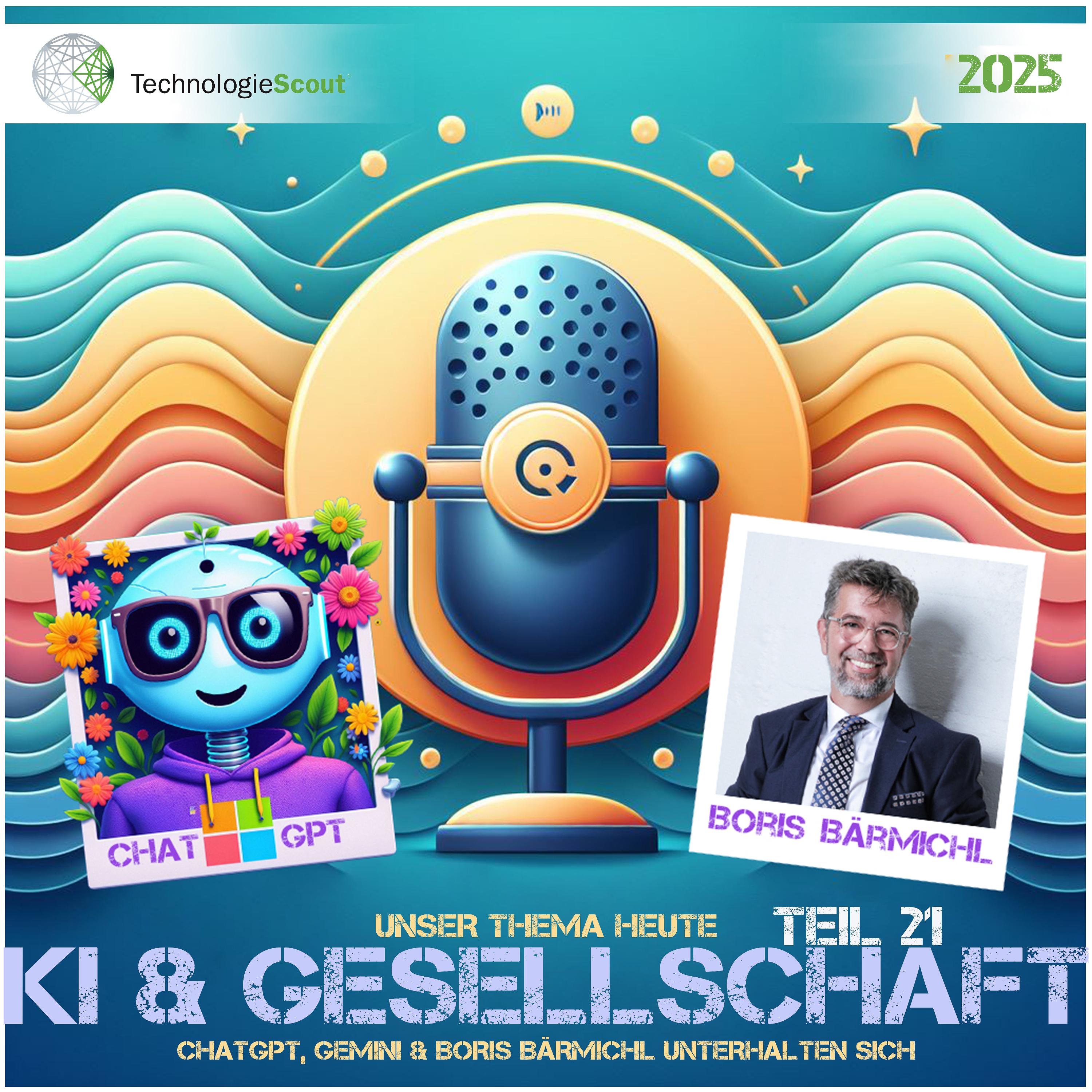 Unser Thema: "KI und die Gesellschaft - Sollte der Staat Eingreifen? - Teil 21" episode artwork