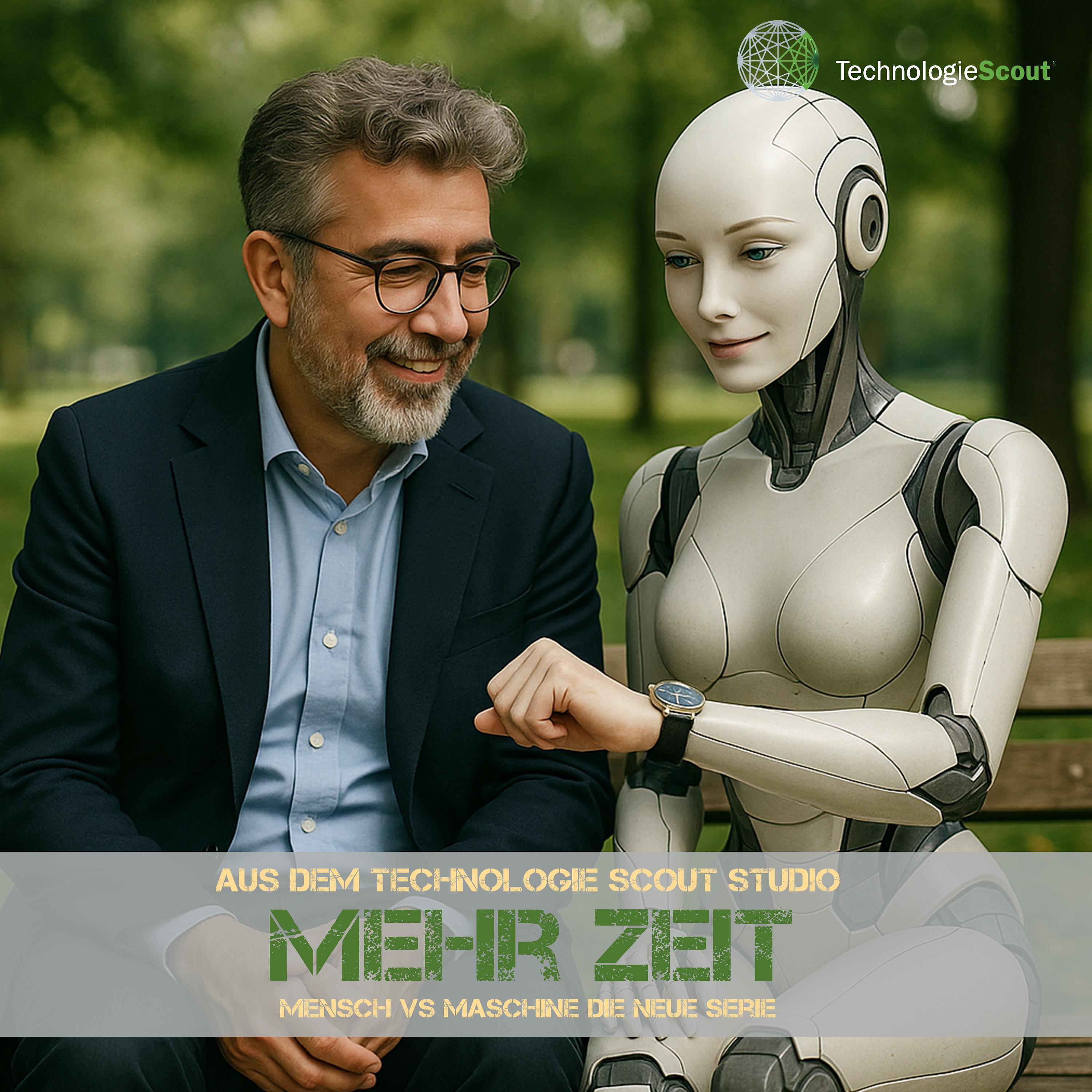Unser Thema: "Mensch vs. Maschine - MEHR ZEIT" episode artwork