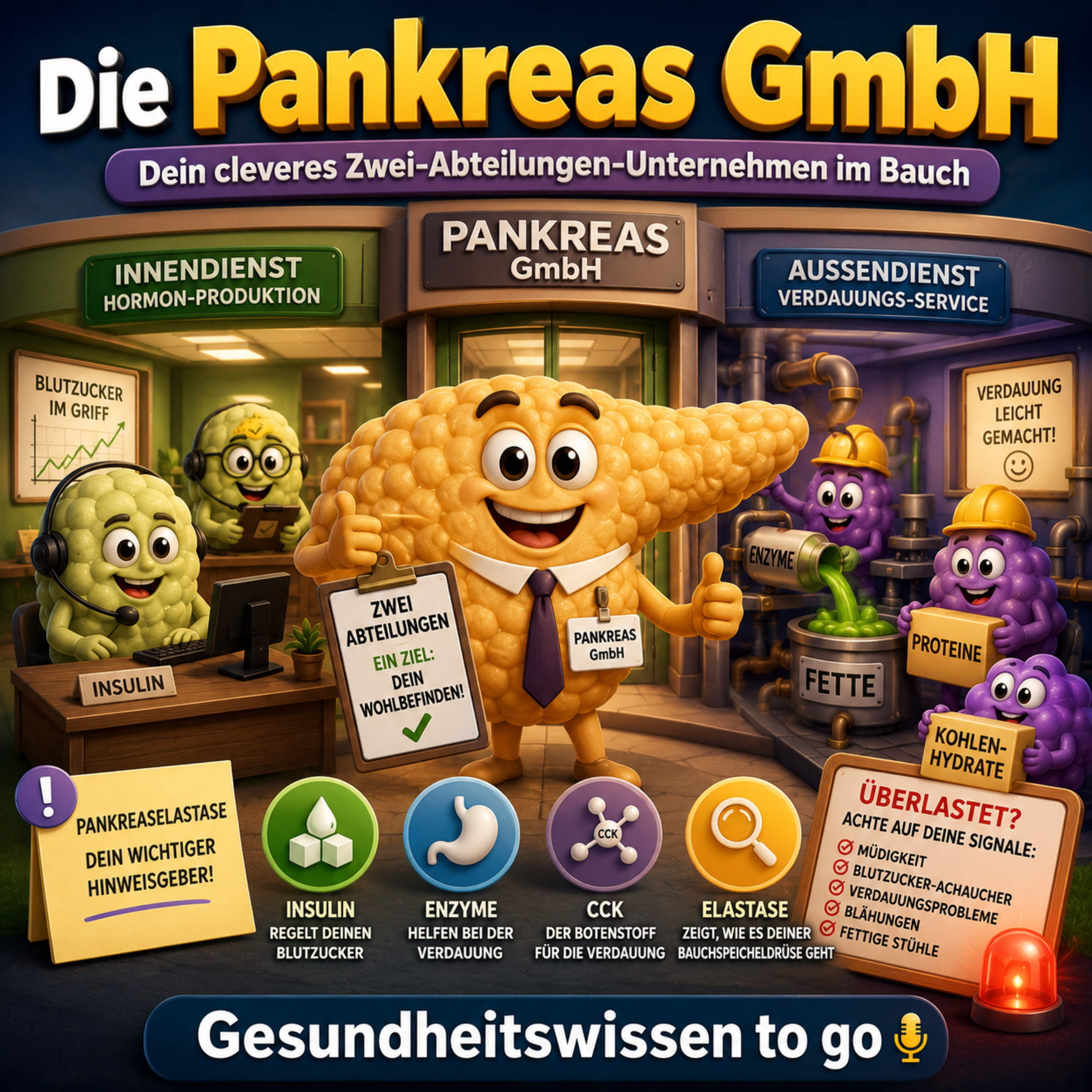 Das stille Multitalent: Wie wichtig deine Bauchspeicheldrüse wirklich ist episode artwork