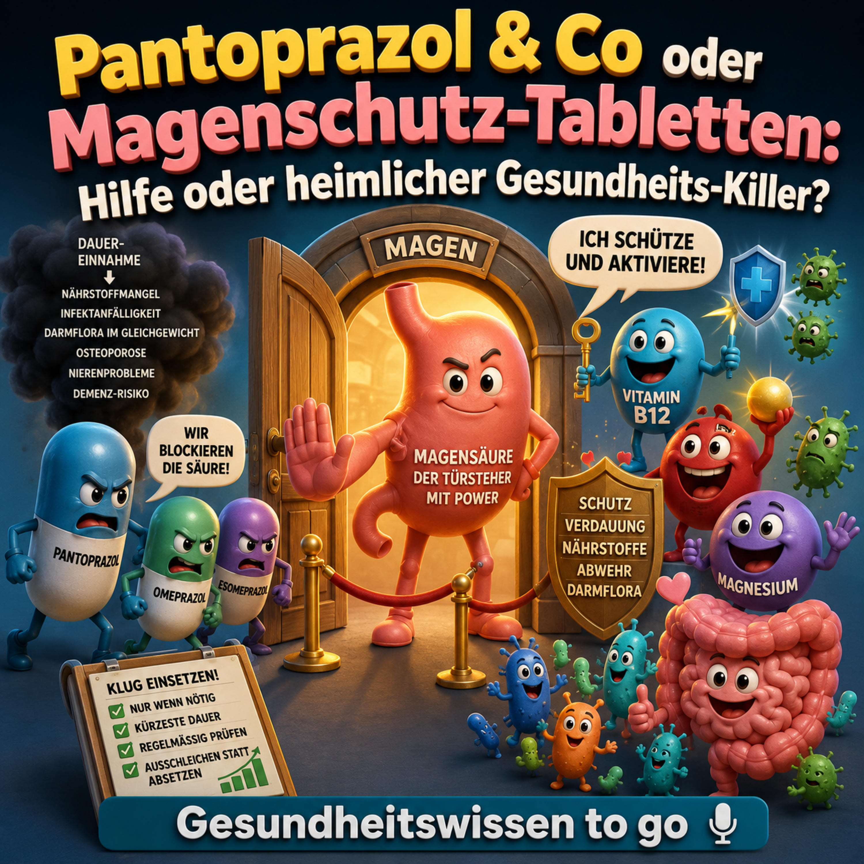 Magenschutz oder Magenfalle? Die Wahrheit über Pantoprazol episode artwork