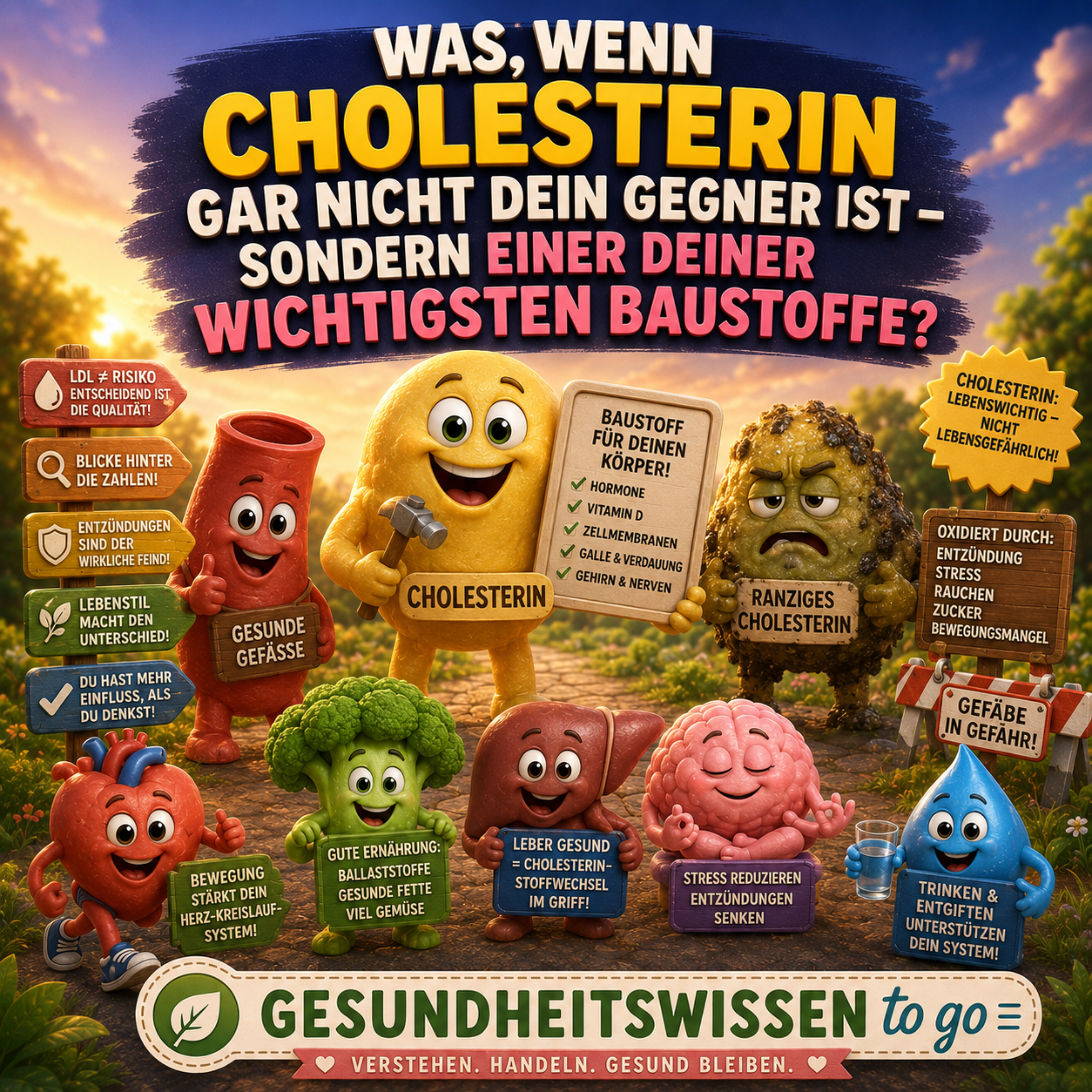 LDL, HDL & Co: Was dein Cholesterin wirklich über dich verrät episode artwork