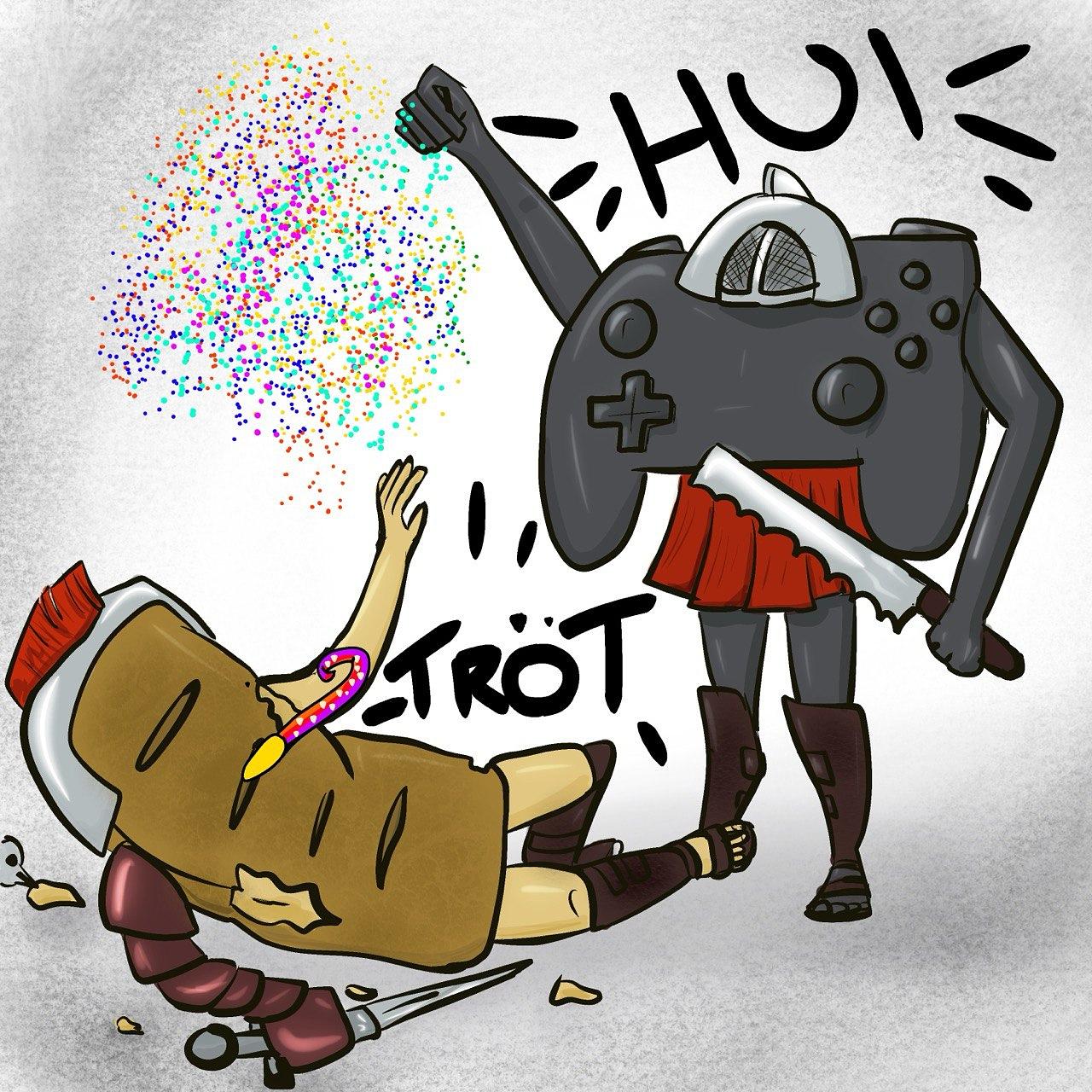 Kein Brot, nur Spiele