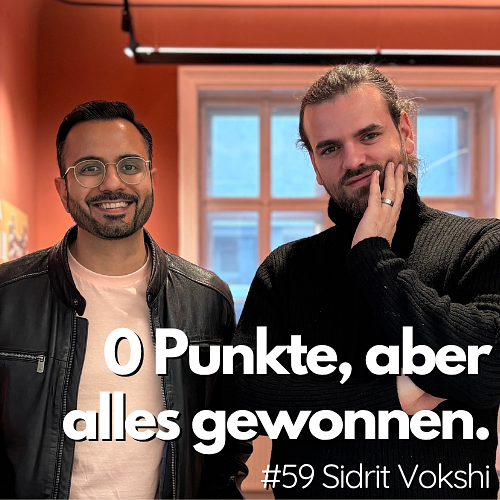#59 – 0 Punkte, aber alles gewonnen: Sidrit Vokshi über Musik, Zweifel & Neuanfang episode artwork
