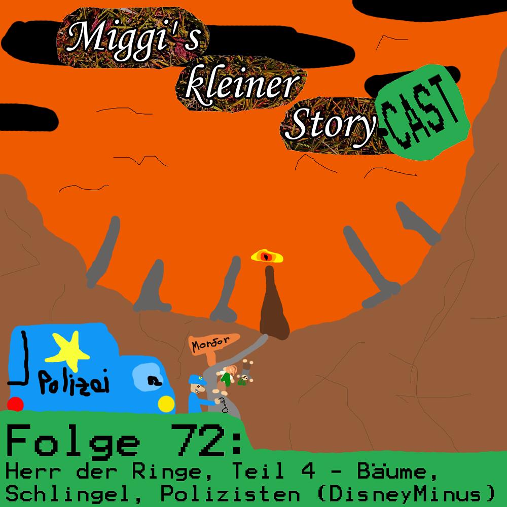 Folge 72: Herr der Ringe, Teil 4 - Bäume, Schlingel, Polizisten (DisneyMinus) episode artwork