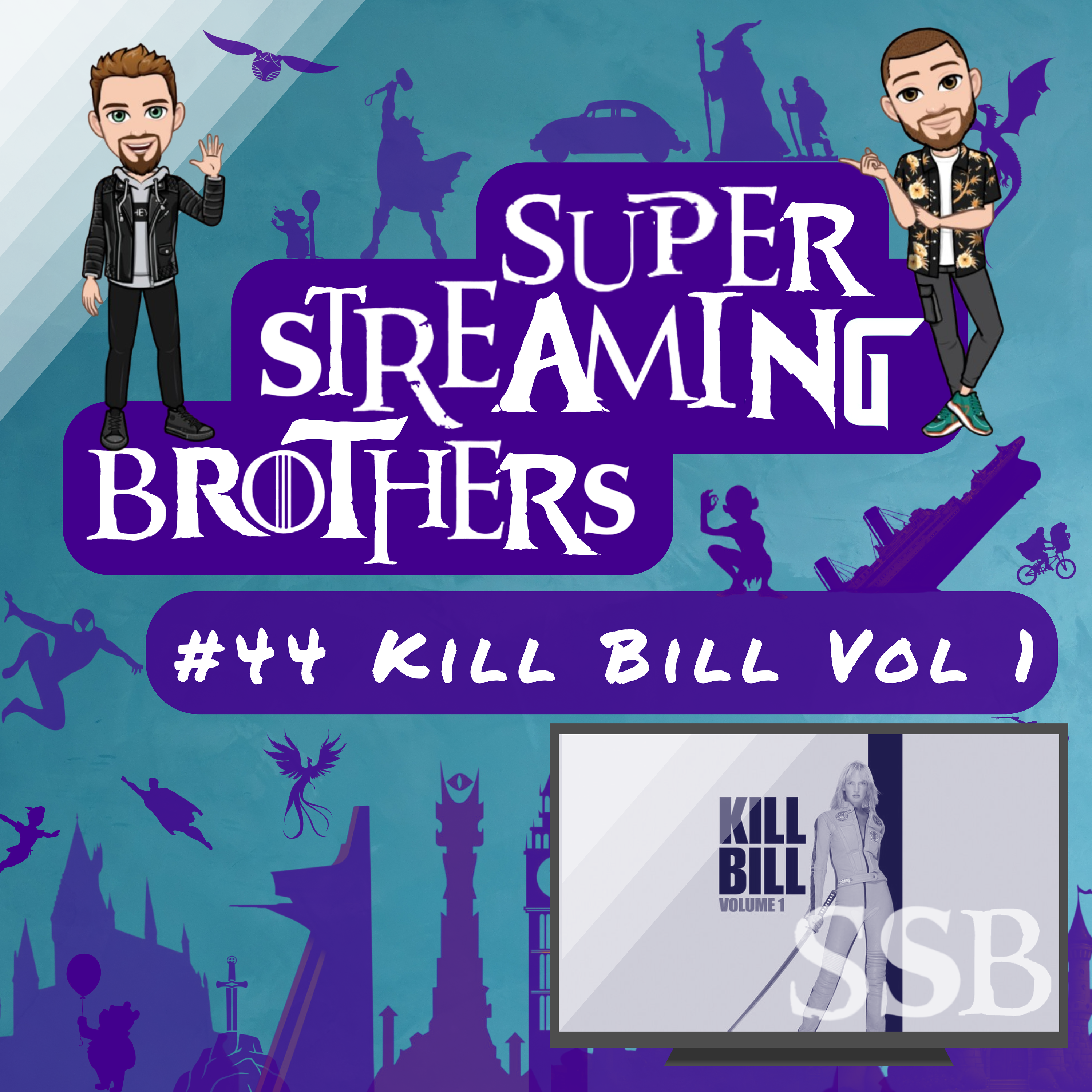 #44 Kill Bill Vol 1 episode artwork