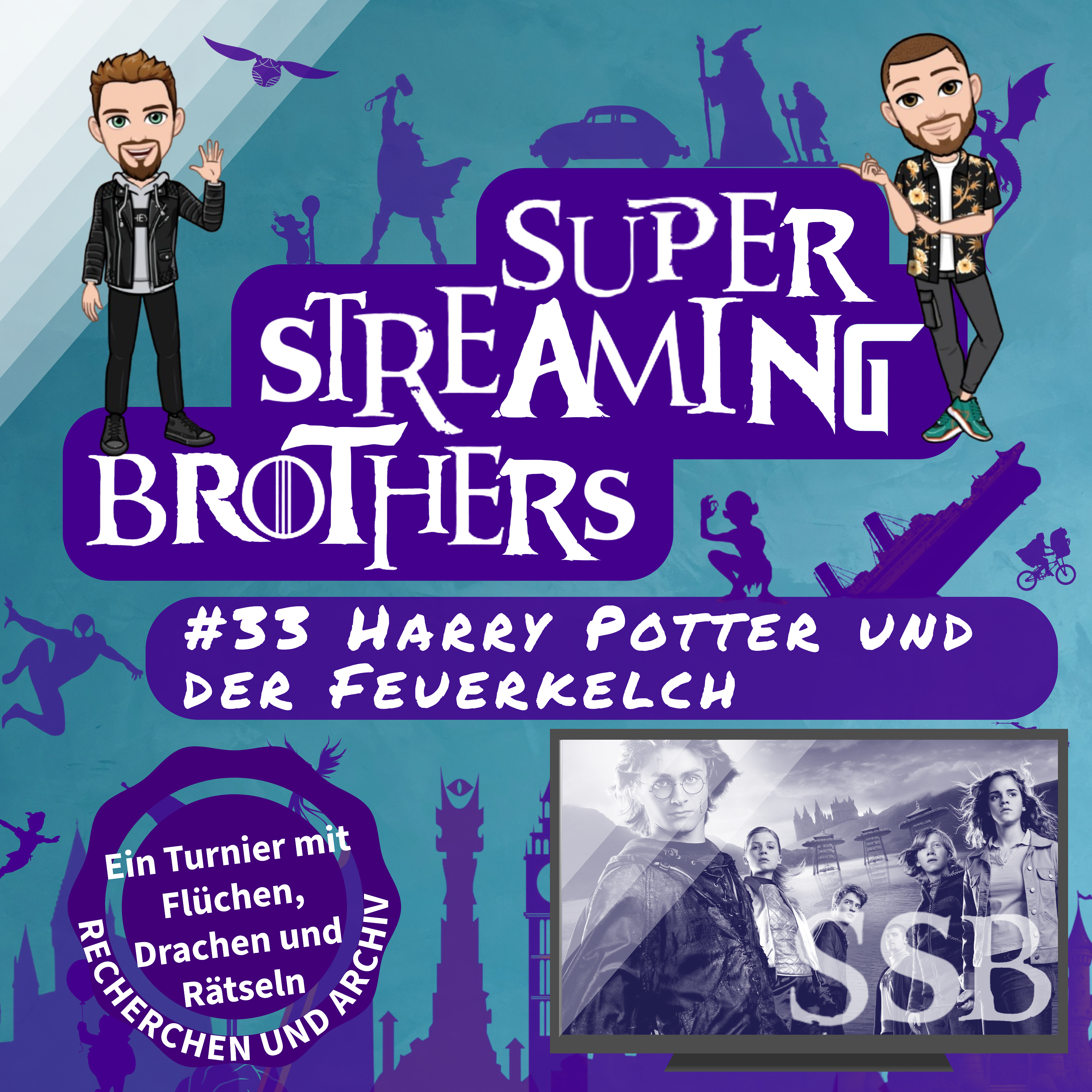 #33 Harry Potter und der Feuerkelch | Ein Turnier mit Flüchen, Drachen und Rätseln episode artwork