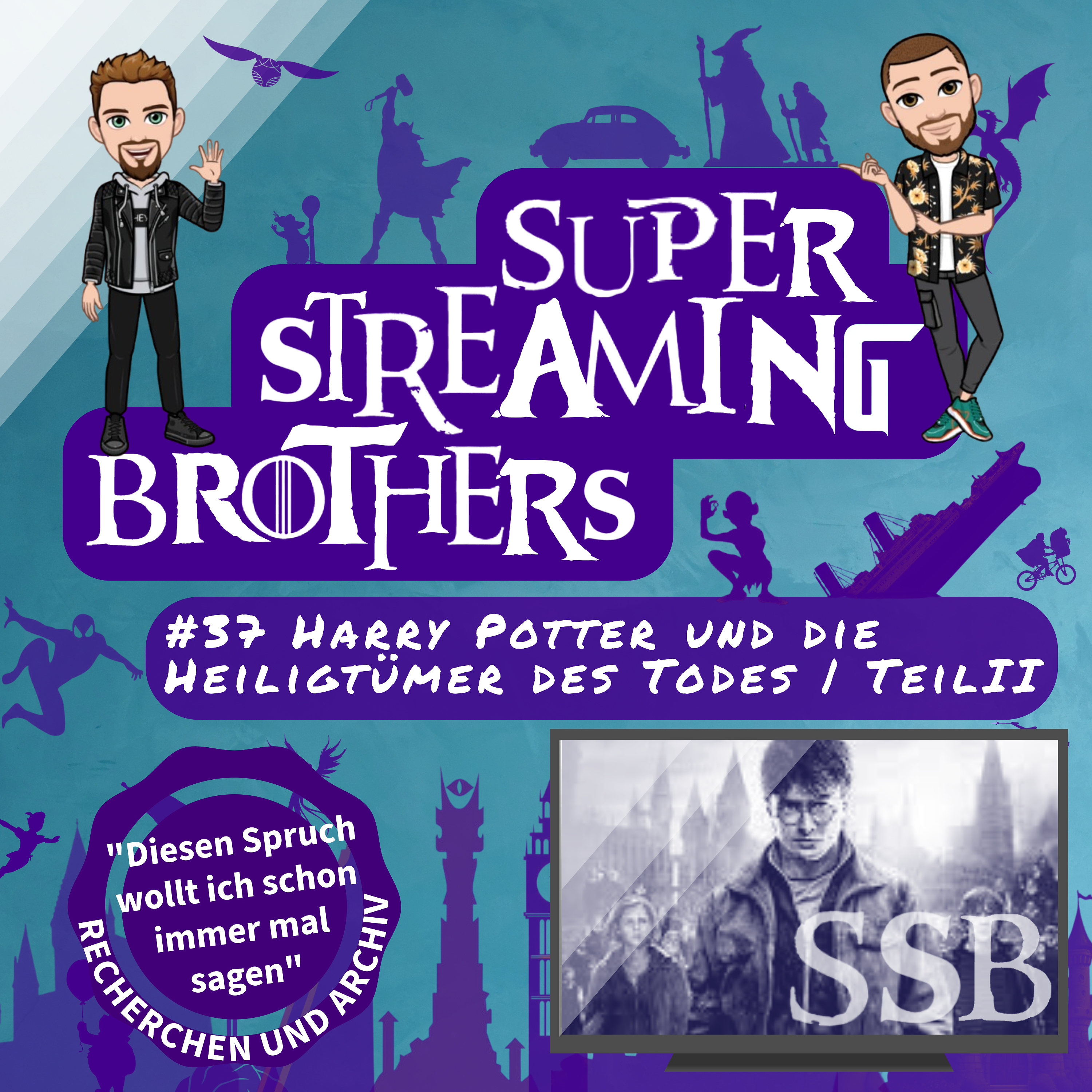 #35 Harry Potter und die Heiligtümer des Todes | Teil II | "Diesen Spruch wollt ich schon immer mal sagen" #35 Harry Potter und die Heiligtümer des Todes | Teil II | "Diesen Spruch wollt ich schon immer mal sagen"