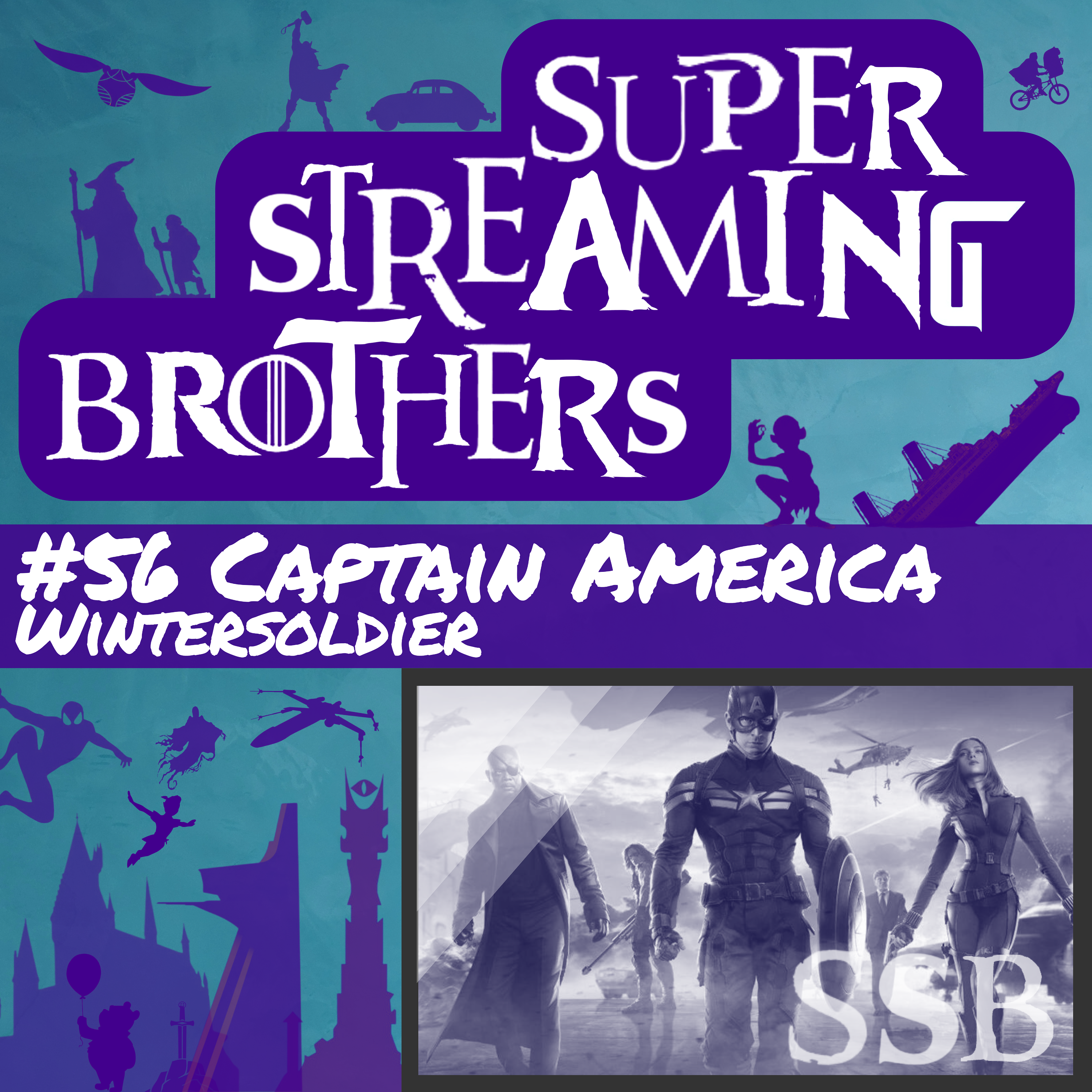 #56 Captain America 2 | Wintersoldier episode artwork